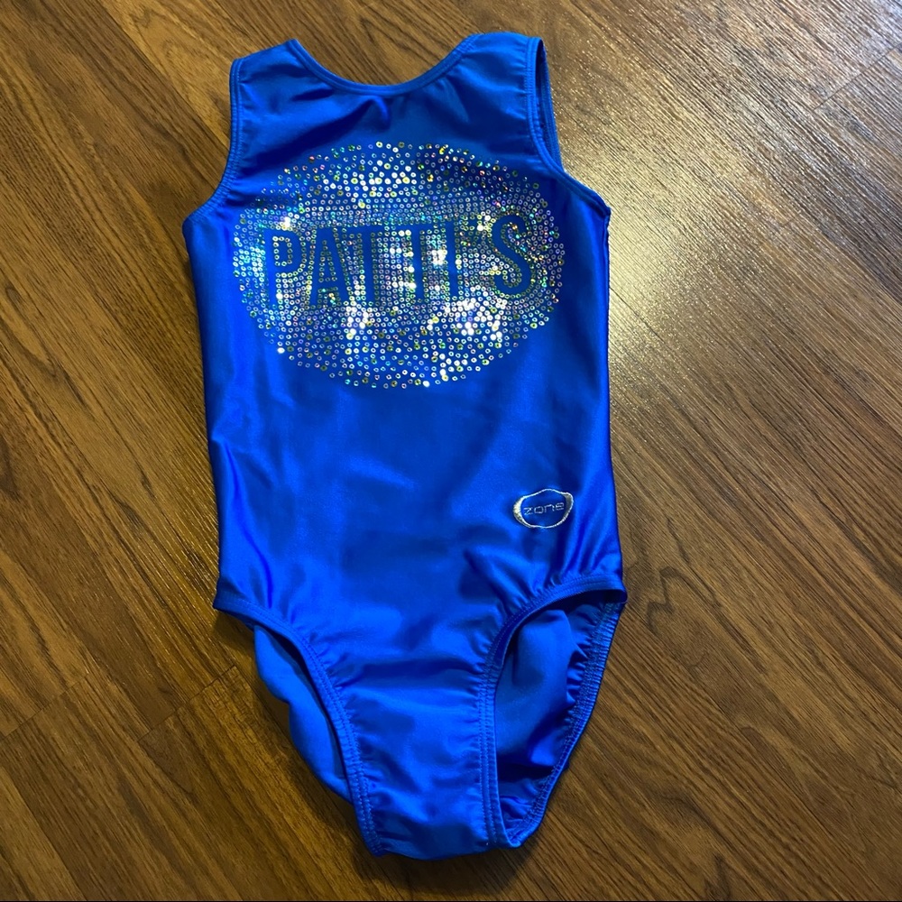 Youth large royal blue leotard